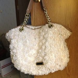 Betsey Johnson 2012 rosette handbag