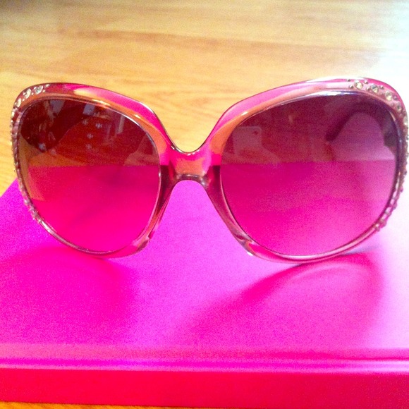 Steve Madden pink bling sunglasses
