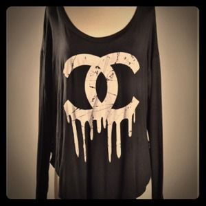Dripping Chanel CC Top