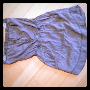 Bella Dahl- strapless denim dress