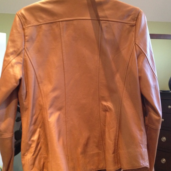Real buttery soft  leather moto style jacket. - Picture 2 of 4