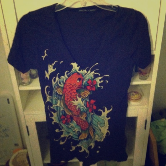 Black tee from Urban Outfitters