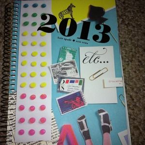 NWT Kate Spade 2013 Spiral Calendar