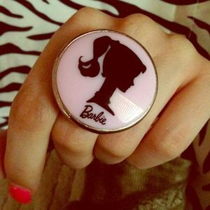 A vintage Barbie ring