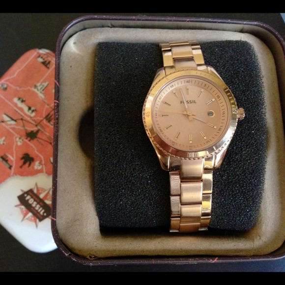 Fossil Stella mini stainless steel rose gold - Picture 2 of 4