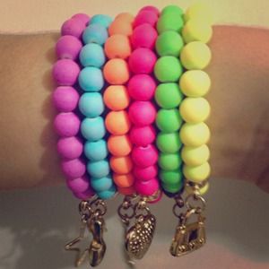 Six pack beads bracelets