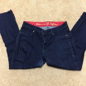 Denim - Cropped Dark Wash Skinny Jeans Denim - Cropped Dark Wash Skinny Jeans