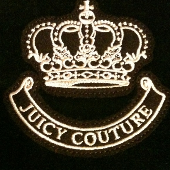 JUICY COUTURE black soft cross over body bag - Picture 2 of 2