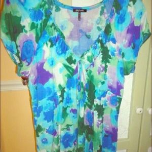 XL Daisy Fuentes, strapless dress