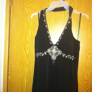 Floor length evening gown or prom dress