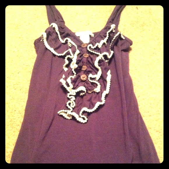 Ruffled tank