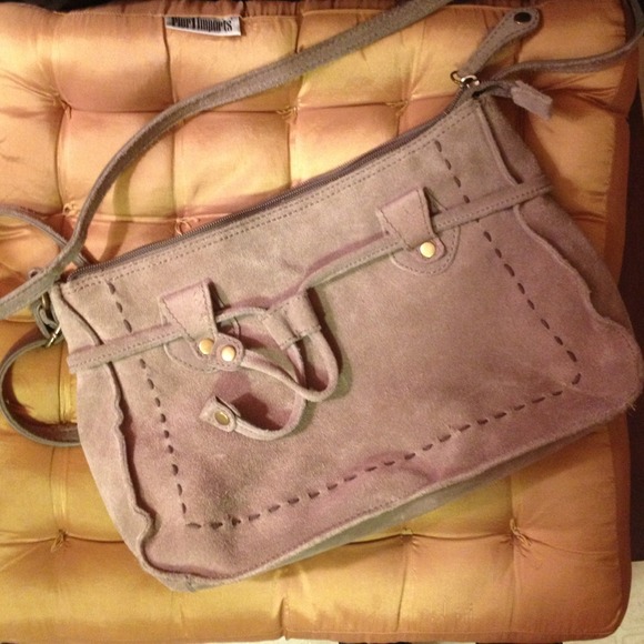 New Suede Hippie Bag