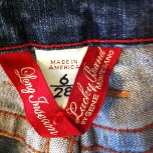 Lucky brand jeans and jimmy'z