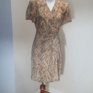 Side tie Talbots dress