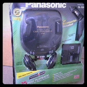 Panasonic portable CD player