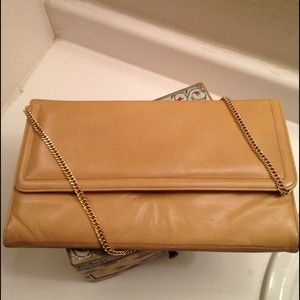 Vintage Frenchy's of California Buttercream Clutch