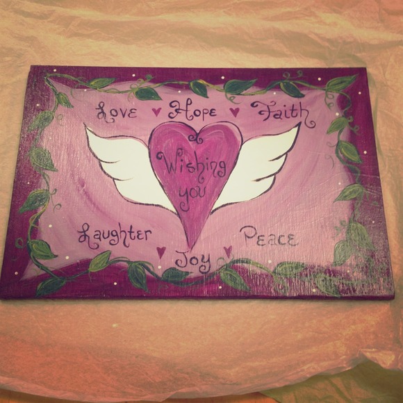 Love Hope Faith Laughter Joy Peace