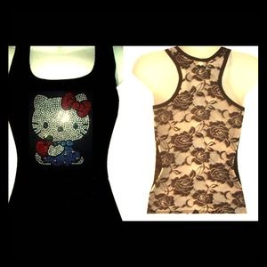 Hello Kitty Top *Cute* S, M, L, XL