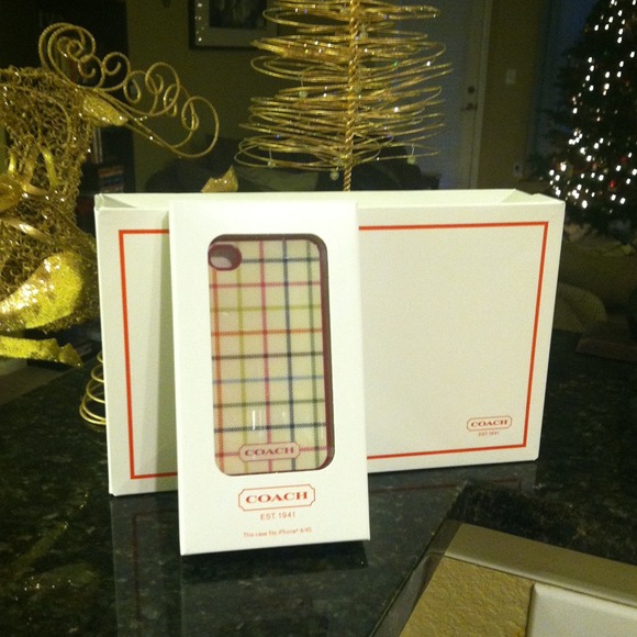 Coach Tat multicolor iPhone 4/4S case