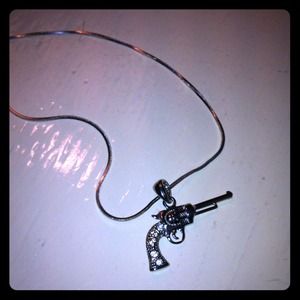 Pistol necklace
