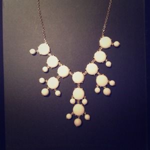 White Bubble Necklace
