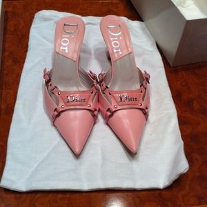 Rose Clair color Dior shoes