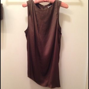 NWT Helmut Lang asymmetrical tank. Size small.