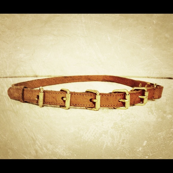 J. Crew Accessories - HOST PICK! Multi-Buckle Leather Belt