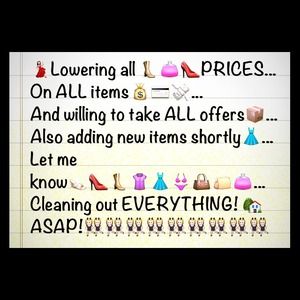 Sale!!! On everything!!