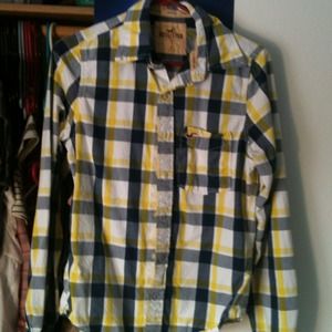 RESERVED!!!Mens Hollister button up RESERVED!!!