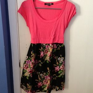 Forever21 Cotton Floral Dress