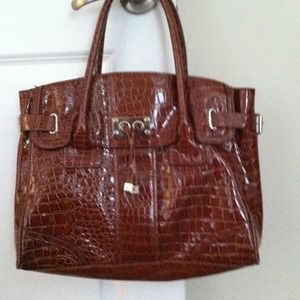 Rust colored patent NY&CO bag!!!