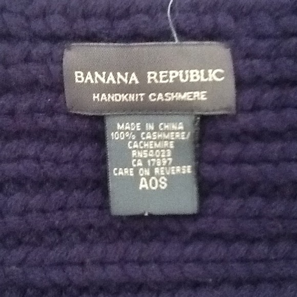 BR Purple Cashmere Scarf with beading! - Picture 3 of 4