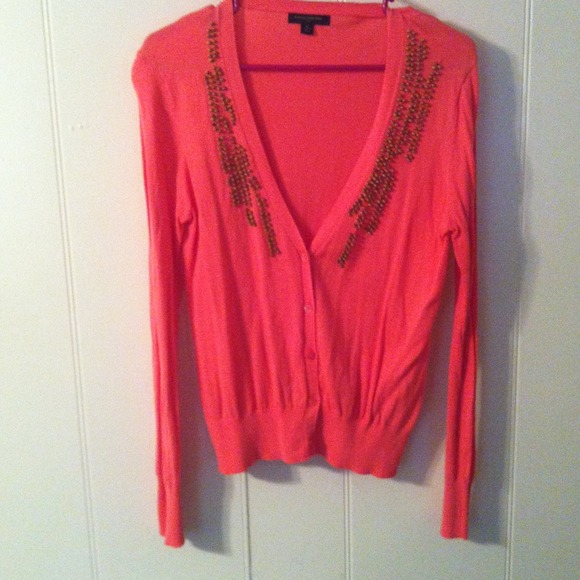 SOLD!! Banana Republic orange sweater - Picture 1 of 4