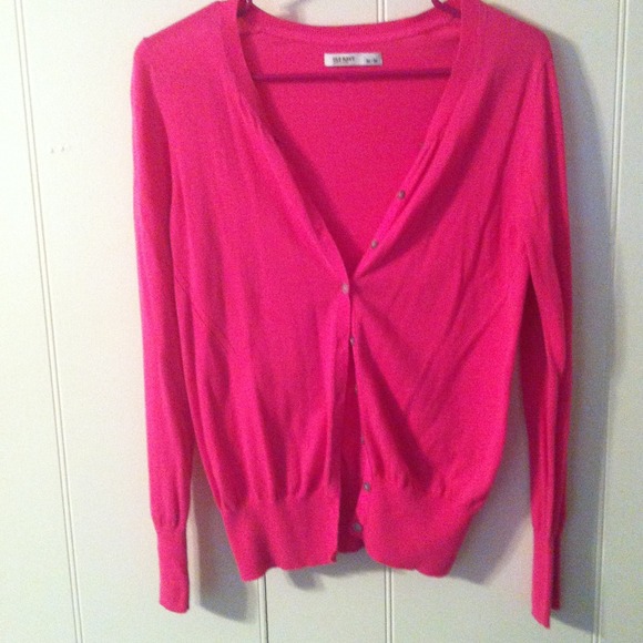 SOLD!! Old Navy pink cardigan - Picture 1 of 3