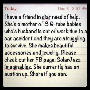 A family in need