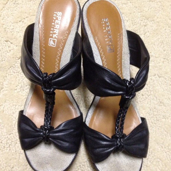 REDUCED!  Sperry wedge sandals.