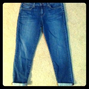 Never worn joes cropped denim.