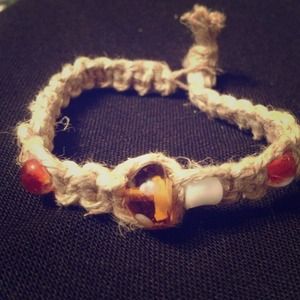 Baby mushroom bracelet