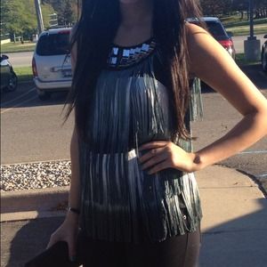 Fringe top