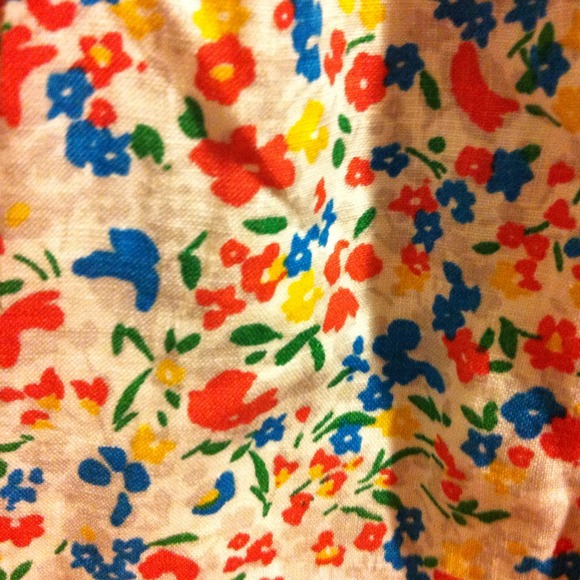 High-waisted floral skirt - Picture 3 of 3