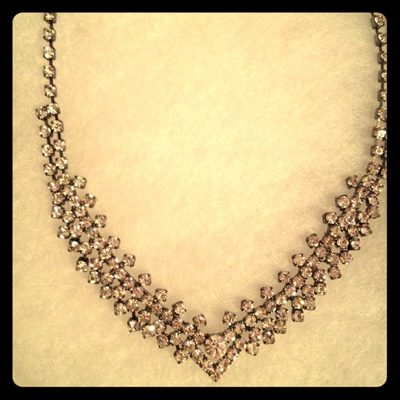 Rhinestone necklace