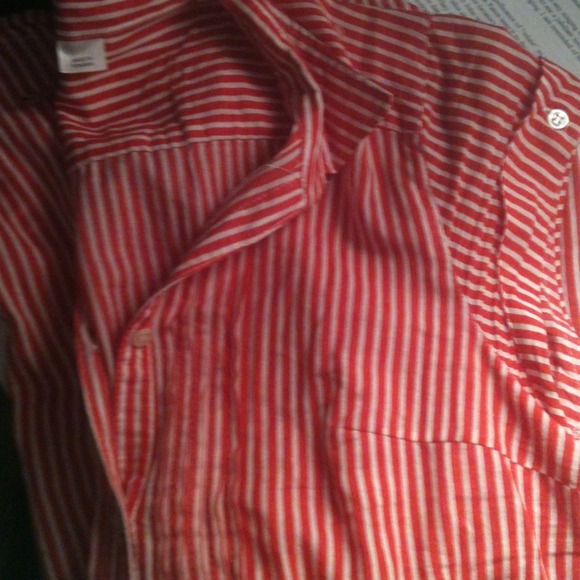 Stripped button up - Picture 2 of 3