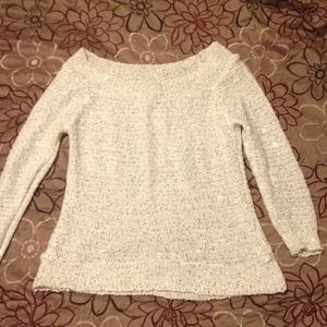 Dirty white w sequin