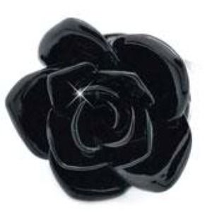 Black rose ring