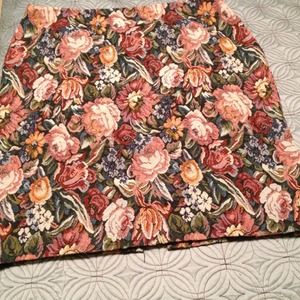 Floral Skirt.