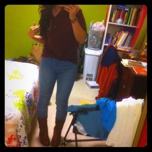 H&M Light High-Waisted Jeans