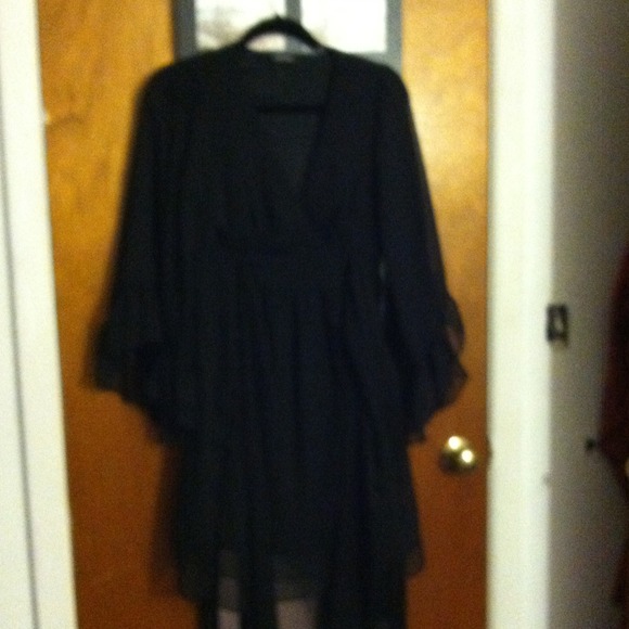 Simple black dress