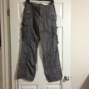 Grey Cargo Pants. Size 7/8 :)
