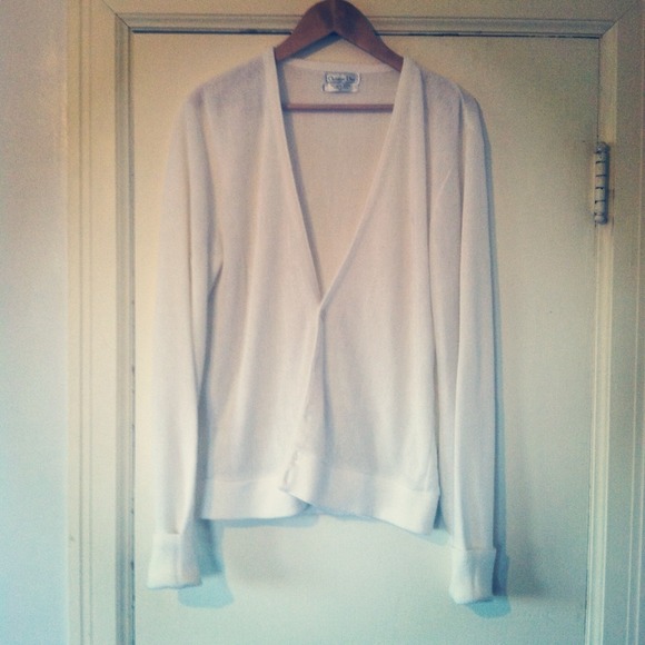 ivory cardigan